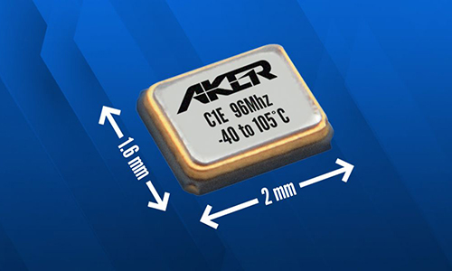 Aker Technology C1E Crystal with Extended Frequency Range
