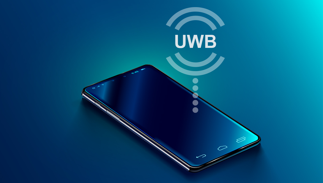 Ultra wide band technology cell phone application