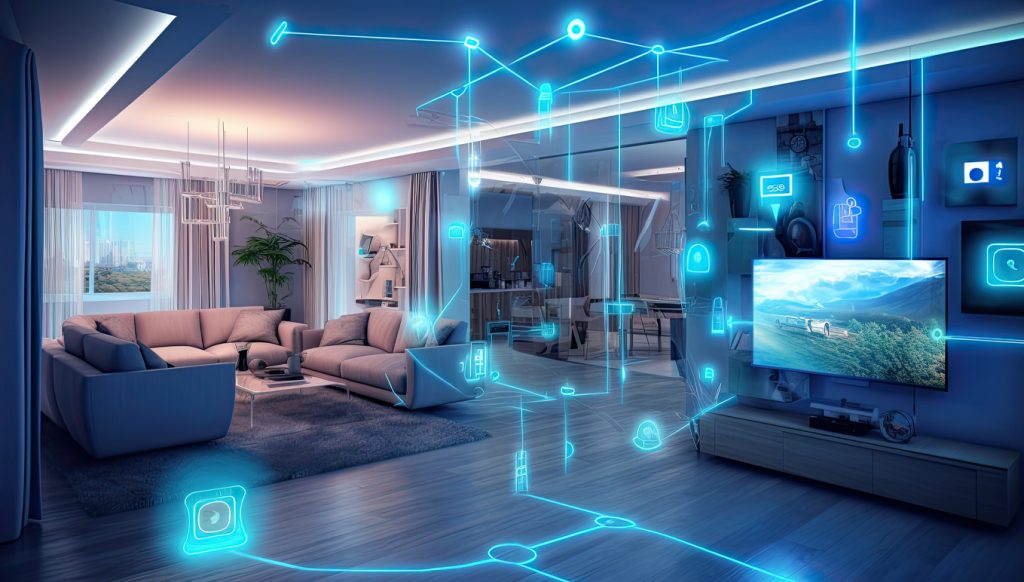 Home with Connected Wireless Devices